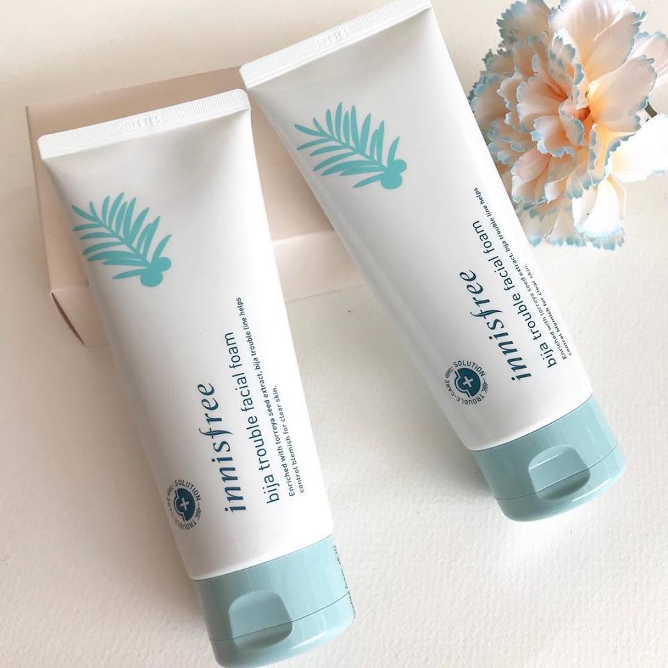 Innisfree , Bija , Bija trouble , facial foam , คลีนซิ่ง Innisfree,Innisfree Bija Trouble Facial Foam 150ml