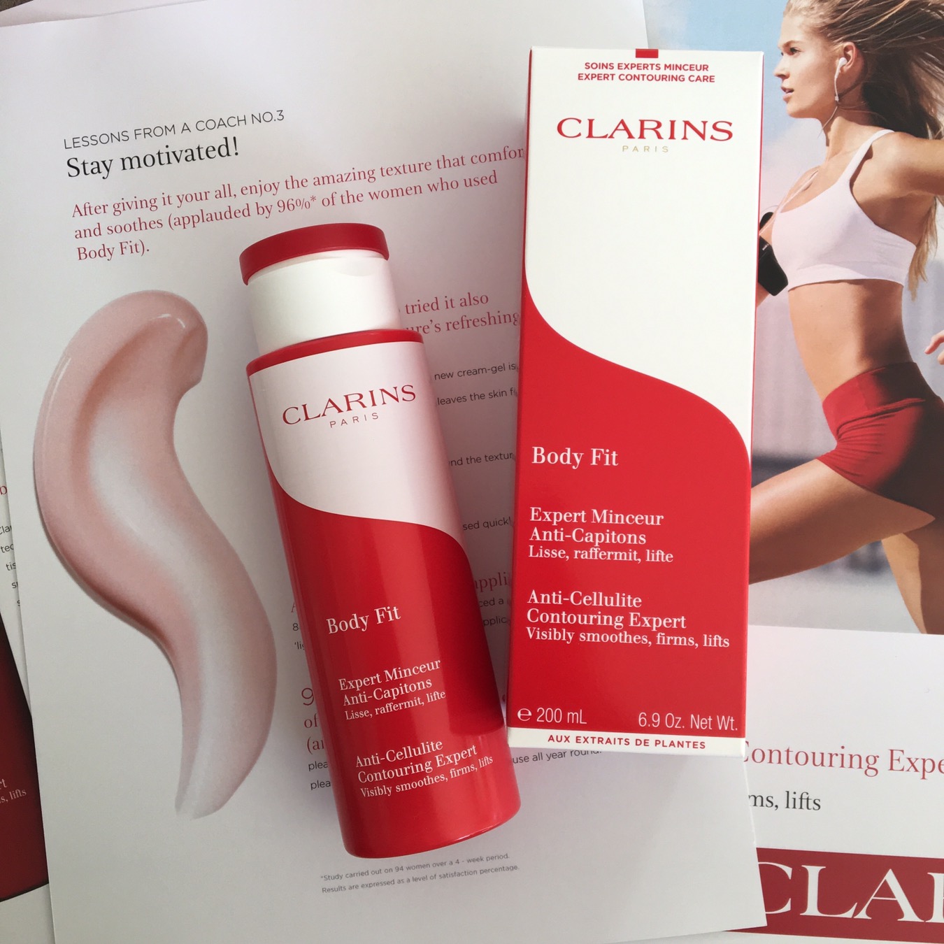 Clarins Body Fit Anti-Cellulite Contouring Expert 30ml ครีมกระชับสัดส่วน เนื้อบางเบา ซึมซาบเร็ว ช่วยตรงเข้าจัดการปัญหาเซลลูไลท์และไขมันส่วนเกินได้อย่างตรงจุด