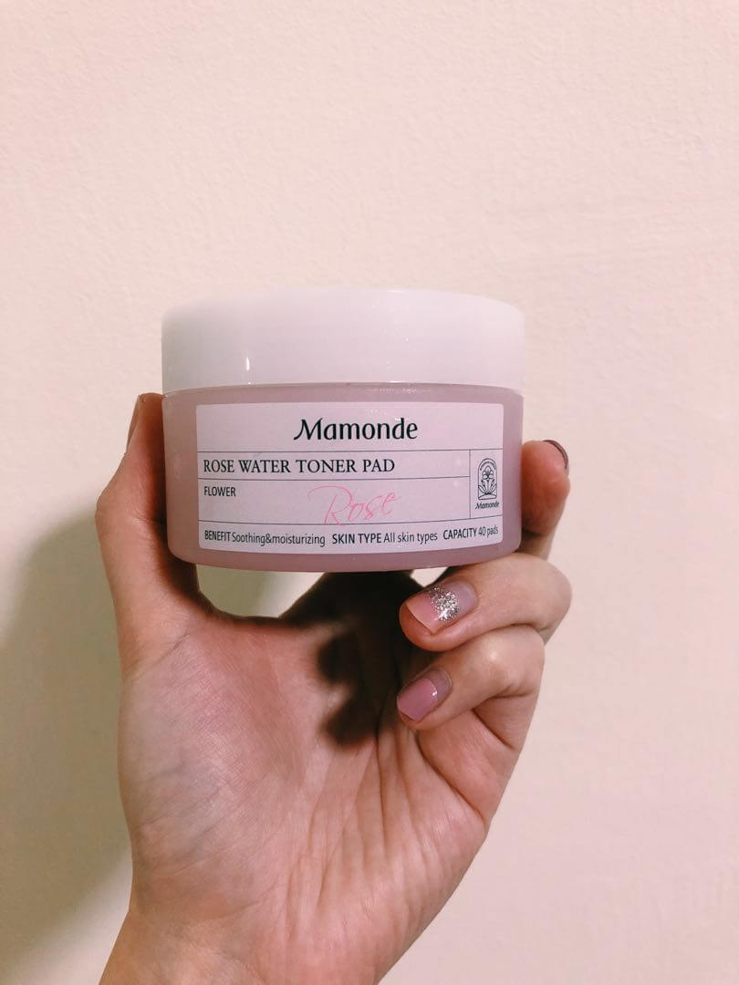 Mamonde , Mamonde Rose Water Toner , Mamonde Rose Water Toner Pad 40 Pads  , แผ่นแปะบำรุงผิวหน้า , Rose Water Toner , Mamonde Rose Water Toner Pad  