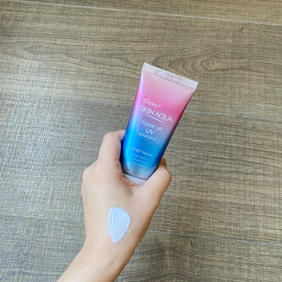 SUNPLAY, SUNPLAY รีวิว, SUNPLAY ราคา, SUNPLAY review, SUNPLAY Skin Aqua Tone Up UV Essence, SUNPLAY Skin Aqua Tone Up UV Essence รีวิว, SUNPLAY Skin Aqua Tone Up UV Essence ราคา, SUNPLAY Skin Aqua Tone Up UV Essence SPF50+ PA++++, SUNPLAY Skin Aqua Tone Up UV Essence SPF50+ PA++++ 80g, ครีมกันแดด, กันแดดหน้า, ครีมกันแดด รีวิว