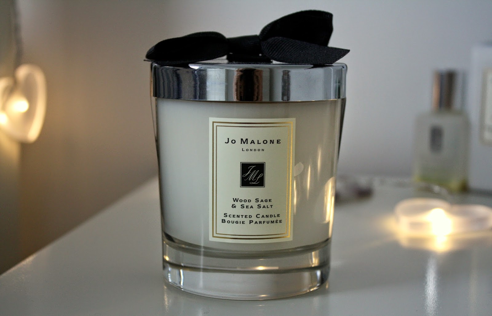 Jo Malone, Jo Malone Wood Sage & Sea Salt Scented Candle, Jo Malone Wood Sage & Sea Salt Scented Candle 200g, Wood Sage & Sea Salt, เทียนหอม, เทียนหอม Jo Malone, เทียนหอมสุดหรู, กลิ่นหอมสดชื่น