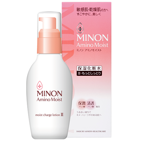 Minon Amino Moist Moist Charge Lotion II 150ml โลชั่นผิวหน้าสูตรอ่อนโยน สำหรับสาวผิวธรรมดา-ผิวแห้ง