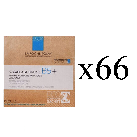 Cicaplast Baume B5+ 1.5ml บาล์มบำรุงผิว สูตรเข้มข้นสำหรับผิวหน้า ช่วยปลอบประโลมและฟื้นบำรุงสภาพผิว ไม่เหนียวเหนอะหนะ ผสานส่วนผสมของน้ำแร่จากลา โรช-โพเซย์